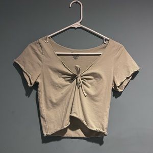 Sage green brandy melville top